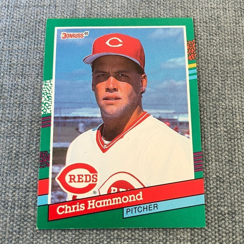 1991 Donruss Cincinnati Reds Baseball Card Trading Card